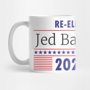 Re-Elect Jed Bartlet (Stars and Stripes) Mug